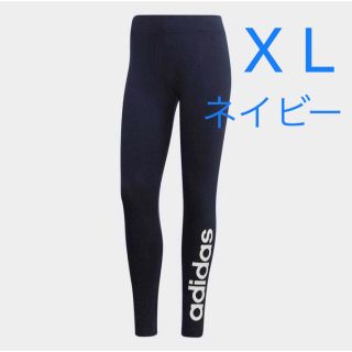 アディダス(adidas)のレギンス W リニアロゴ タイツ　XLサイズ(レギンス/スパッツ)