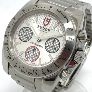 チュードル(Tudor)のチュードル 20300 スポーツライン クロノグラフ 自動巻き デイト 腕時計(腕時計(アナログ))