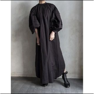 フミカウチダ(FUMIKA_UCHIDA)の週末値下げ<WRYHT >CHO-CHIN SLEEVE FOLK DRESS(ロングワンピース/マキシワンピース)