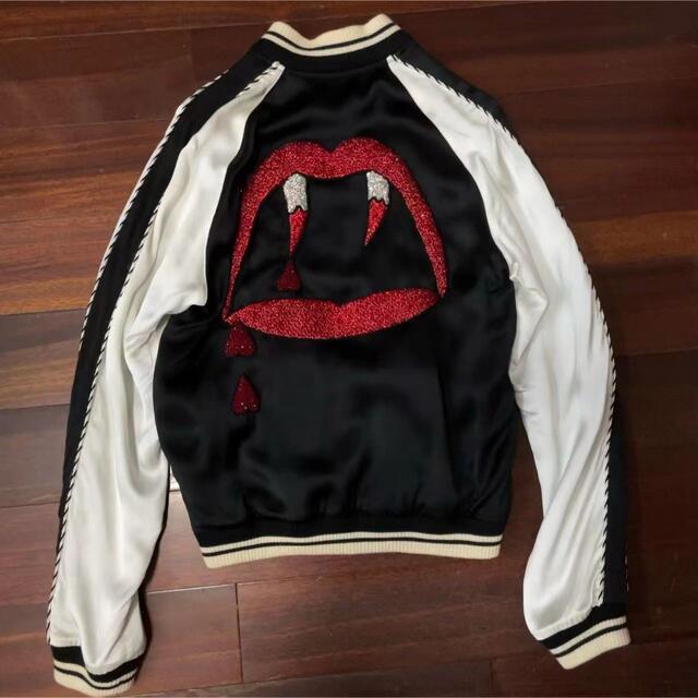 SAINT LAURENT - サンローラン ブラッドラスター スカジャンの SAINT LAURENT - サンローラン ブラッドラスター スカジャンの