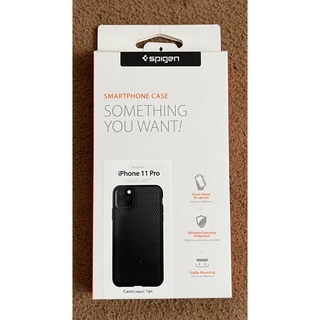 【Spigen】iPhone 11 Pro スマホケース(ブラック)(iPhoneケース)