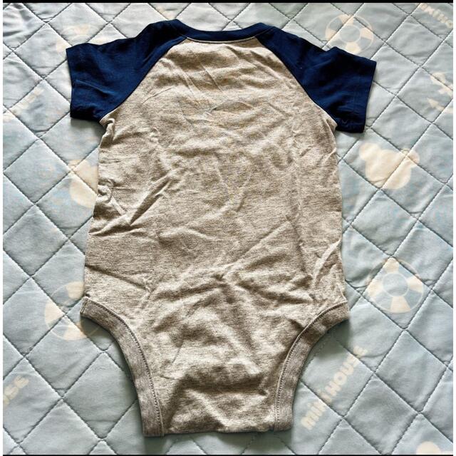 babyGAP(ベビーギャップ)のbaby gap 半袖ボディスーツ　肌着　80サイズ キッズ/ベビー/マタニティのベビー服(~85cm)(ロンパース)の商品写真