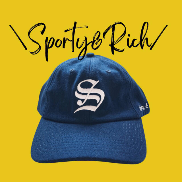 【★期間限定値下げ中★】Sporty&Rich ウールキャップ レディースの帽子(キャップ)の商品写真