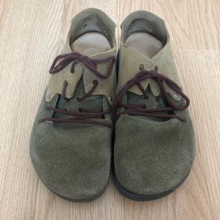 ビルケンシュトック(BIRKENSTOCK)のBIRKENSTOCK ビルケンシュトック /  モンタナ カーキ×オリーブ(スリッポン/モカシン)