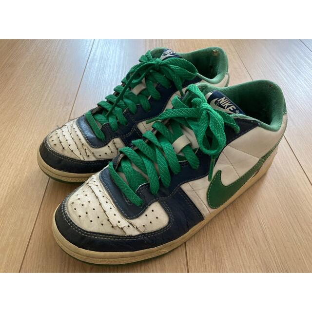 最大2000円引き マラソン期間 NikeDunkLowProSb白緑