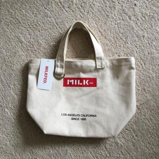 ミルクフェド(MILKFED.)のMILKFEDトートバッグ　新品　最終値下げ(ハンドバッグ)