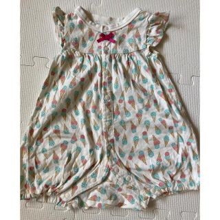 アンパサンド(ampersand)のアンパサンド　kids zoo ベビー夏服セット(ロンパース)