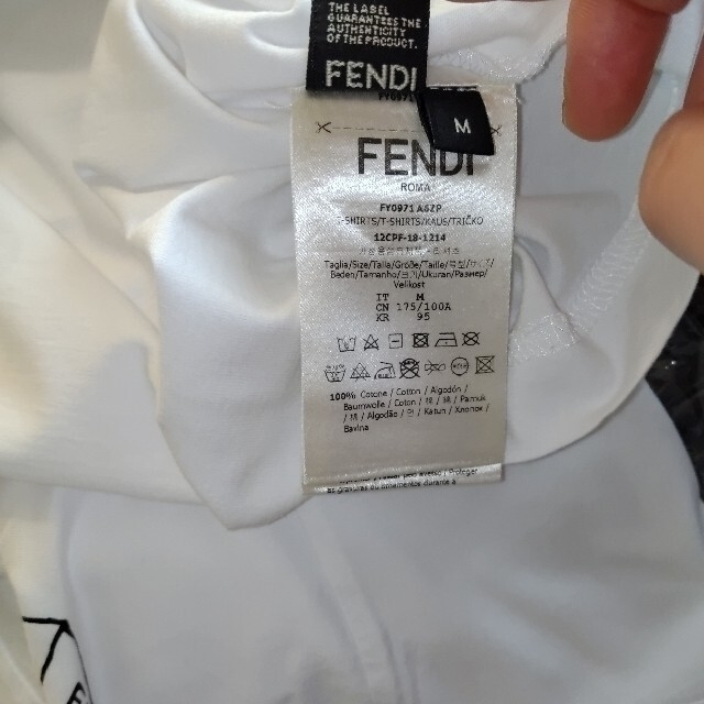 FENDI - 超美品 FENDI カールラガーフェルド ロンT Tシャツの通販 by