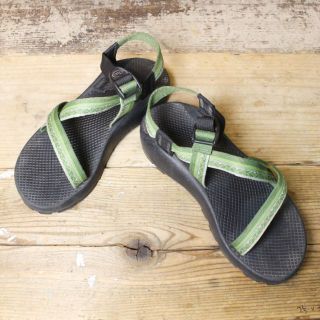 チャコ(Chaco)のChacoグリーンレディースZ1サンダル 26 vibramアウトドアss124(サンダル)