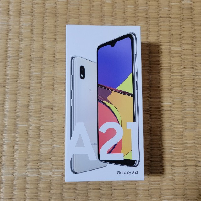 Galaxy A21 SCV49 ホワイト 未使用品 - スマートフォン本体