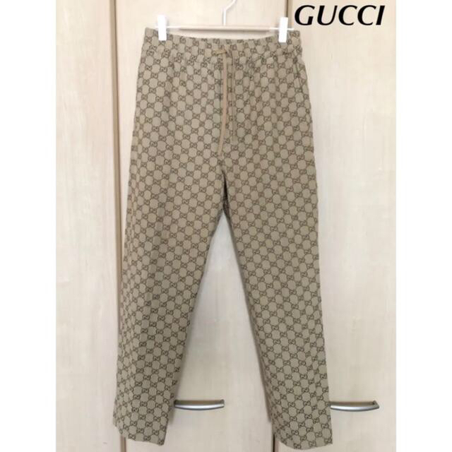 Gucci - GUCCI  GGキャンパス　ジョギングパンツ