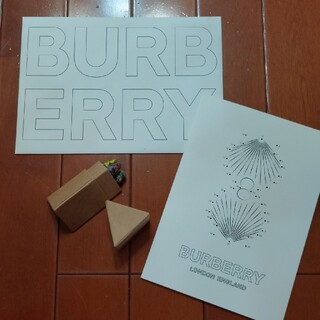 バーバリー(BURBERRY)のクレヨン&メッセージカード(クレヨン/パステル)
