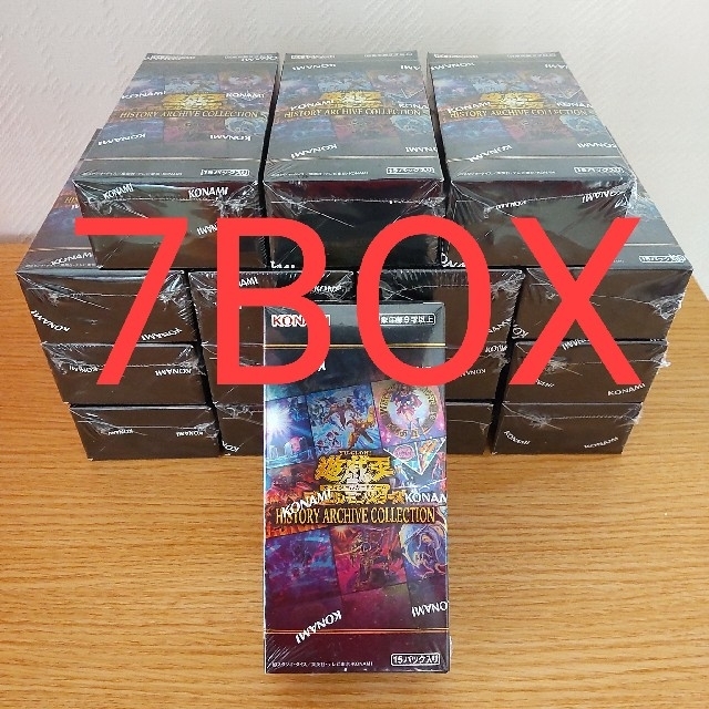 遊戯王 ヒストリーアーカイブコレクション 7BOX シュリンク付き 新品未開封