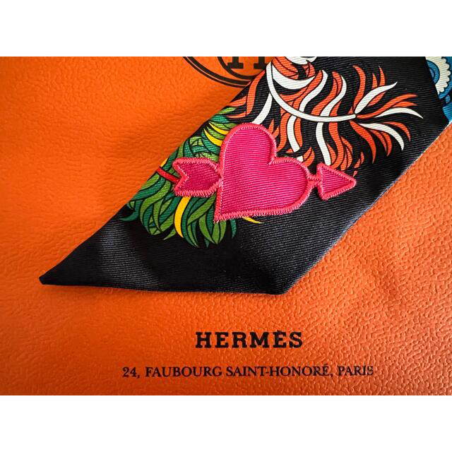 32000円 杖傘と決闘 刺繍ツイリー ステッカー 【希少】HERMES エルメス