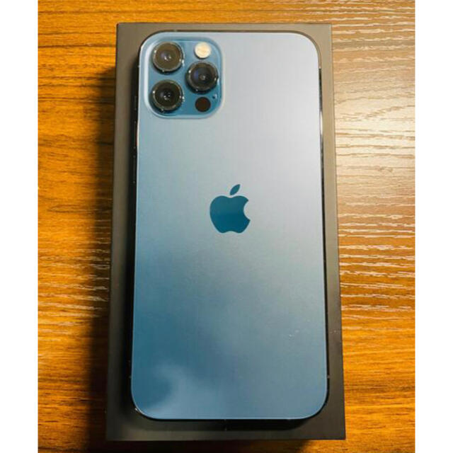 超美品　iPhone 12 Pro 128GB SIMフリー パシフィックブルー