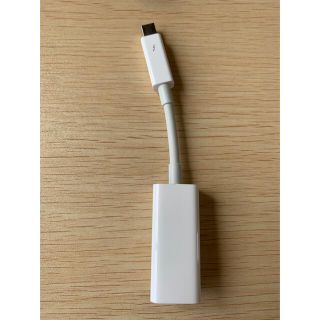 アップル(Apple)のThunderbolt to Gigabit Ethernet Adapter(PCパーツ)