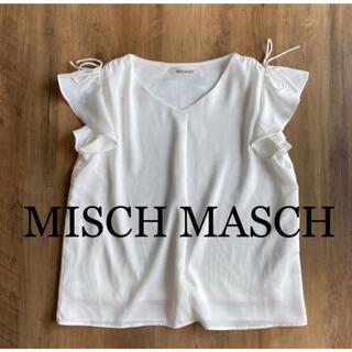 ミッシュマッシュ(MISCH MASCH)のMISCH MASCH ミッシュマッシュ 袖フリル半袖トップス M(カットソー(半袖/袖なし))