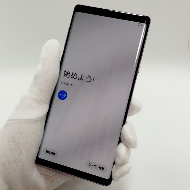 SAMSUNG(サムスン)の♦ GALAXY NOTE9 ラベンダーパープル B SCV40 SIMフリー スマホ/家電/カメラのスマートフォン/携帯電話(スマートフォン本体)の商品写真