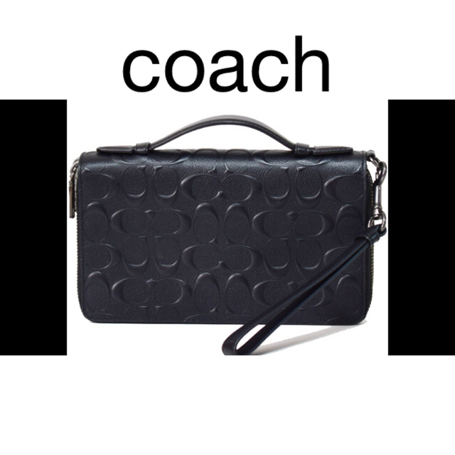 COACH(コーチ)のcoach メンズ　ダブル　財布 メンズのファッション小物(長財布)の商品写真