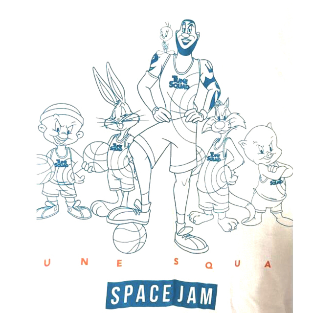 GU(ジーユー)の新品  SPACE  JAM    Tシャツ  メンズのトップス(Tシャツ/カットソー(半袖/袖なし))の商品写真