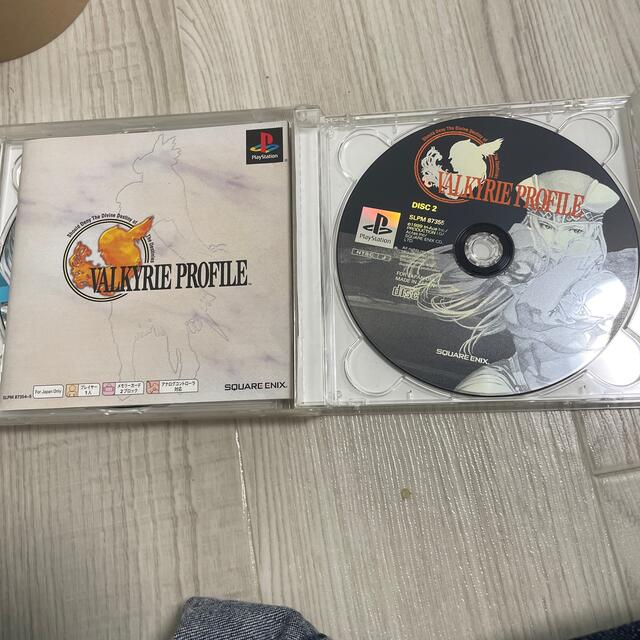 PlayStation(プレイステーション)のヴァルキリープロファイル（PSone Books） PS ヴァルキリー エンタメ/ホビーのゲームソフト/ゲーム機本体(家庭用ゲームソフト)の商品写真