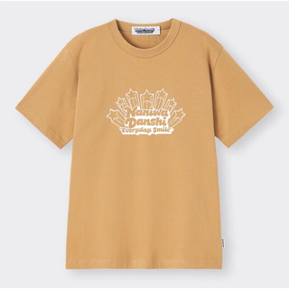 ジーユー(GU)のGU   なにわ男子　Tシャツ　オレンジ　コラボTシャツ　大西流星(Tシャツ/カットソー(半袖/袖なし))