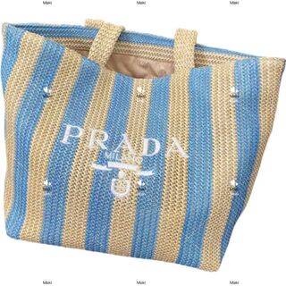 PRADA - PRADA優雅で綺麗な手提げ袋#01