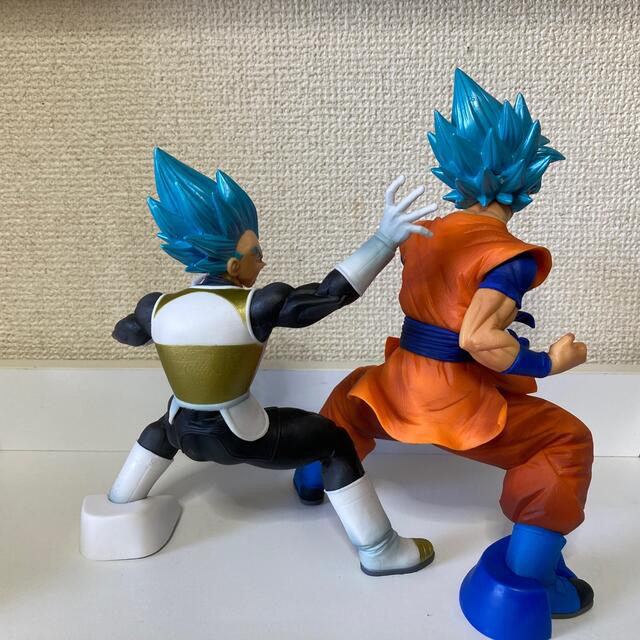 ドラゴンボール　フィギュア　孫悟空\u0026ベジータ2点セット‼️ 国内正規品　新品未開封