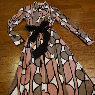 ダイアンフォンファステンバーグ(DIANE von FURSTENBERG)のはこりさん専用！ダイアンフォンファステンバーグXXSのワンピース(ロングワンピース/マキシワンピース)