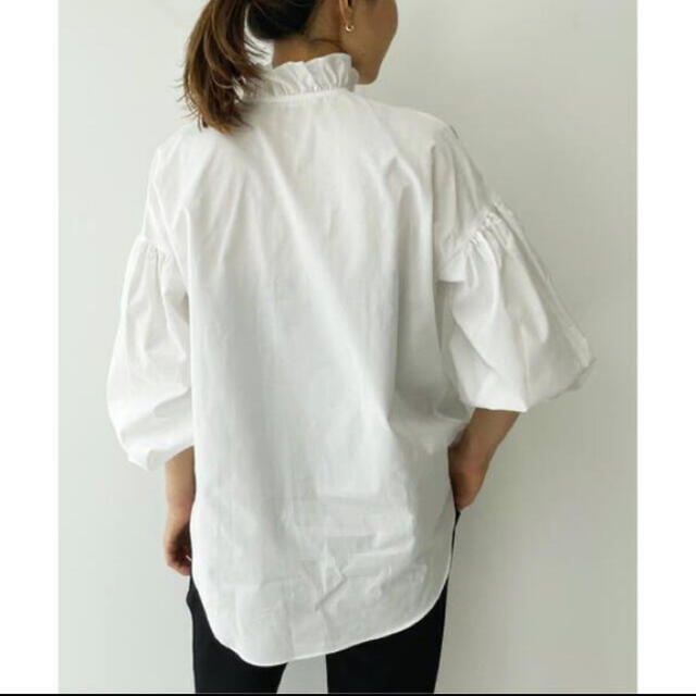 L'Appartement Stand Frill Blouse ホワイト