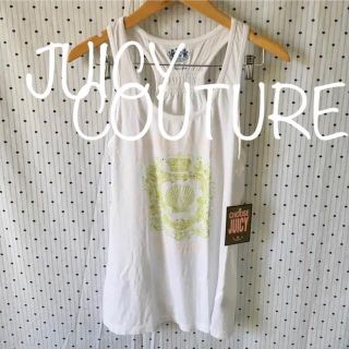 ジューシークチュール(Juicy Couture)のJUICYCOUTUREジューシーUS限定ストーンシェルクラウンタンクM (タンクトップ)