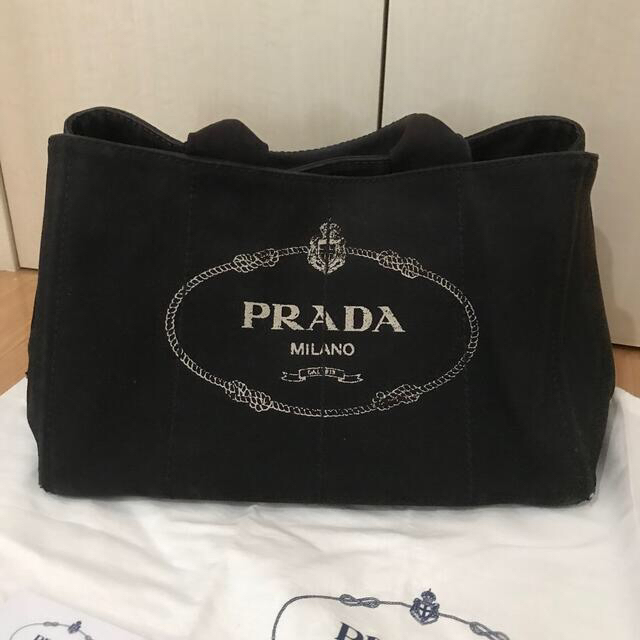 PRADA(プラダ)のPRADA♡カナパ♡ブラック レディースのバッグ(トートバッグ)の商品写真