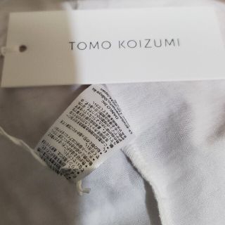 tomo koizumi トモコイズミフリルTシャツ。新品未使用タグ付き。ピンク