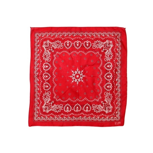 Vintage 括ら bandana 両耳ビンテージバンダナ Vintage 括ら bandana 両耳ビンテージバンダナ