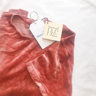 エディットフォールル(EDIT.FOR LULU)のベースレンジ　ピンク、ローズ、半袖(Tシャツ(半袖/袖なし))
