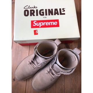 clarks✖︎supremeデザートブーツ