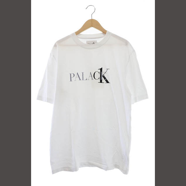 パレス ×カルバンクライン 22SS CK1 ロゴ 半袖 Tシャツ M 白