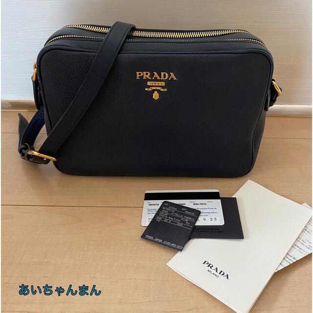 ✨正規品✨PRADA✨ショルダーWジップ VITELLO PHENIX