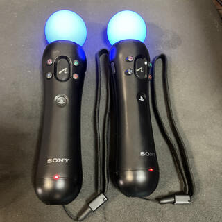 プレイステーションヴィーアール(PlayStation VR)のモーションコントローラー　2本セット　PSVR PS3 PS4 純正(家庭用ゲーム機本体)