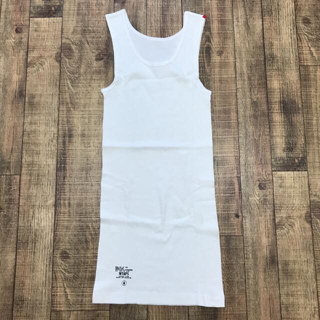 新品 SKIVVIES TANK 白M 廃盤 赤タグ 旧タイプ WTAPS ②