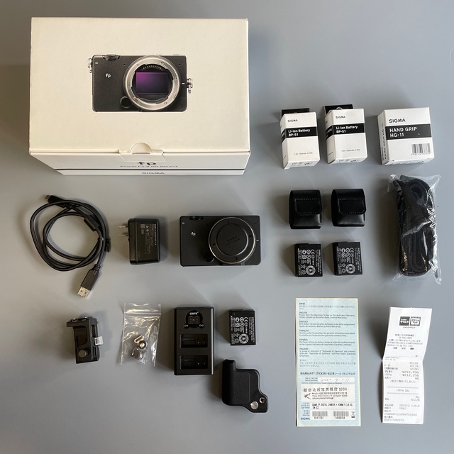 Sigma fp 本体のみ おまけ付き 安価 50.0%OFF www.toyotec.com