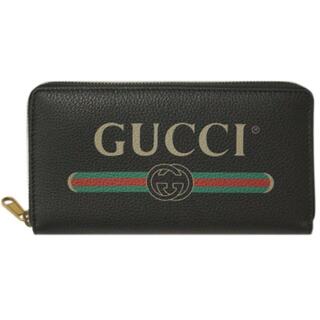 Gucci - グッチ 長財布 496317-8163 ロゴ＋ウェビング ブラックの通販 