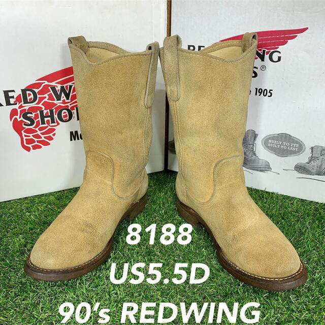 REDWING - 【安心品質847】初期レッドウイング廃盤5.5D送料込23.5-24.5
