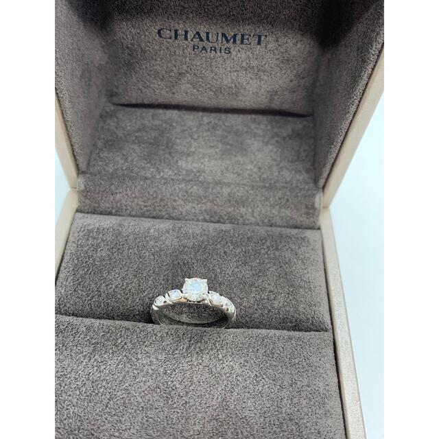 【受注生産品】アクセサリーショーメ 美品 CHAUMET トルサード13.5号 pt950 プラチナ kanika.ec