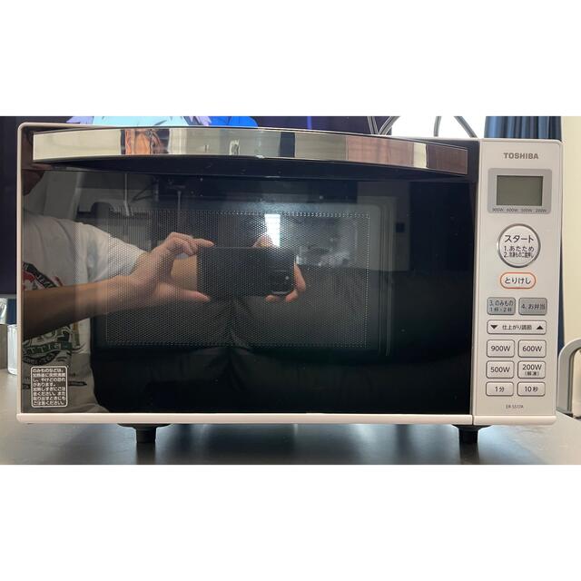 東芝TOSHIBA 電子レンジ ER-SS17A (W)2019年製