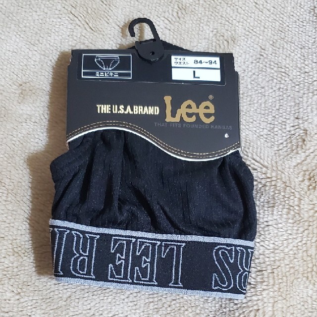 Lee(リー)の値下げ！　アンダーウェア　メンズ ミニ ビキニ パンツ 黒 (L) Lee その他のその他(その他)の商品写真