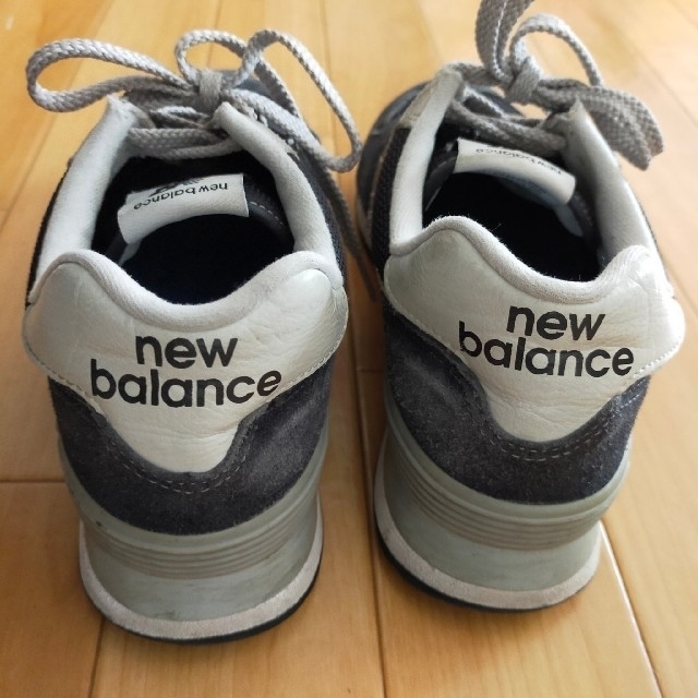 New Balance(ニューバランス)のニューバランス　ML574EGK (Ｄ)　24　ブラック メンズの靴/シューズ(スニーカー)の商品写真