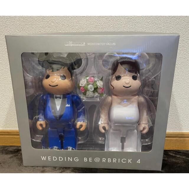 MEDICOM TOY(メディコムトイ)の新品未開封BE@RBRICK グリーティング結婚 4 PLUS 400％ エンタメ/ホビーのフィギュア(その他)の商品写真