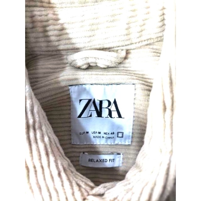 ZARA(ザラ)のZARA(ザラ) RELAXED FIT コーデュロイオーバーシャツ メンズ メンズのジャケット/アウター(その他)の商品写真