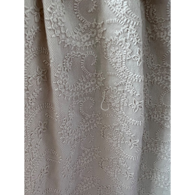 最終値下げ Paisley Cotton Lace Long Dress 5